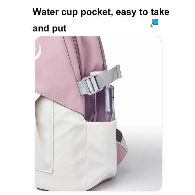 OUMANTU 2306 Large-capacity Splash-proof Leisure Backpack Outing Schoolbag(Purple) by OUMANTU