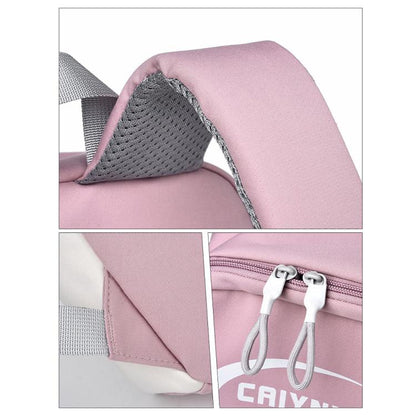 OUMANTU 2306 Large-capacity Splash-proof Leisure Backpack Outing Schoolbag(Gray Blue) by OUMANTU