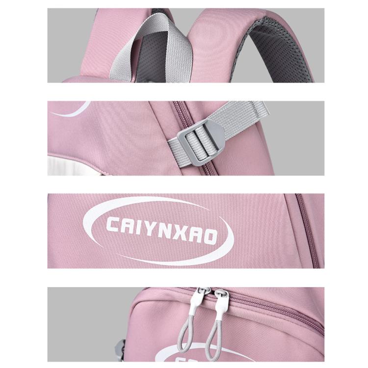 OUMANTU 2306 Large-capacity Splash-proof Leisure Backpack Outing Schoolbag(Pink) by OUMANTU