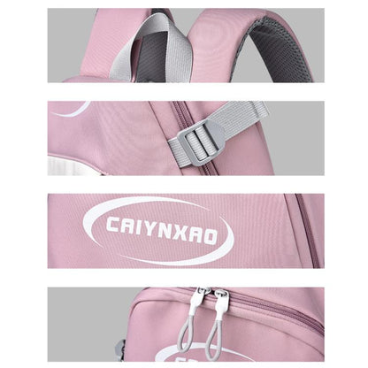 OUMANTU 2306 Large-capacity Splash-proof Leisure Backpack Outing Schoolbag(Pink) by OUMANTU