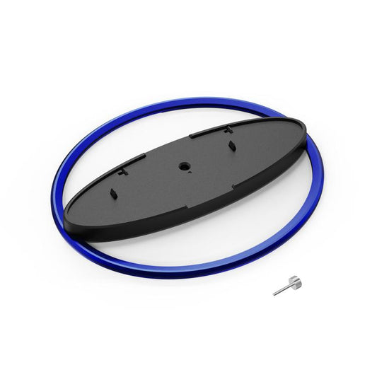 For PS5 / PS5 Slim / PS5 Pro Game Console Desktop Vertical Stand Non-Slip Base(Blue) by bashfashion