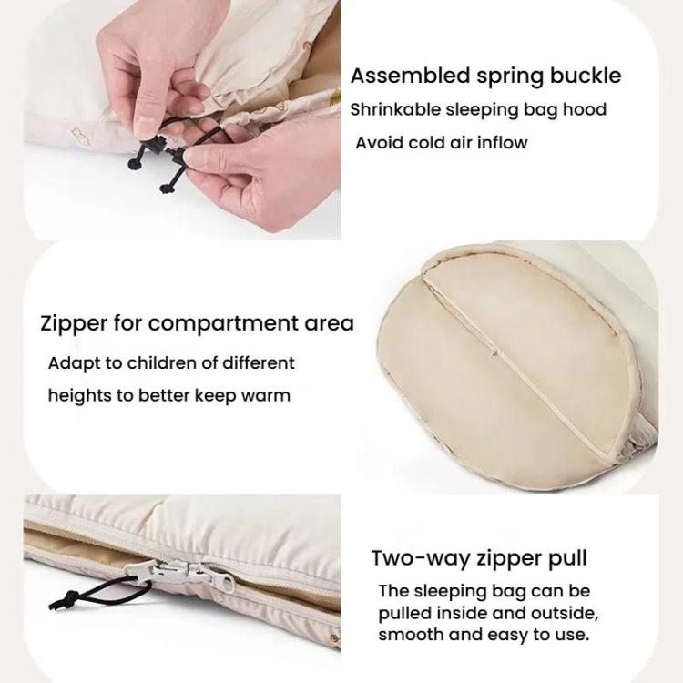 Naturehike BC300 Thick Portable Outdoor Camping Cotton Kids Sleeping Bag Camping Warm Quilt by Naturehike