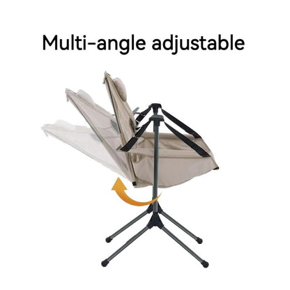 Naturehike Outdoor Folding Rocking Chair Portable Recliner Chair Leisure Camping Picnic Swing Chair(Green) by Naturehike