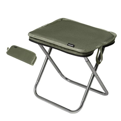 Naturehike Folding Stool Portable Outdoor Camping Aluminum Chair(Green) by Naturehike