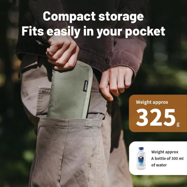 Naturehike Folding Stool Portable Outdoor Camping Aluminum Chair(Green) by Naturehike