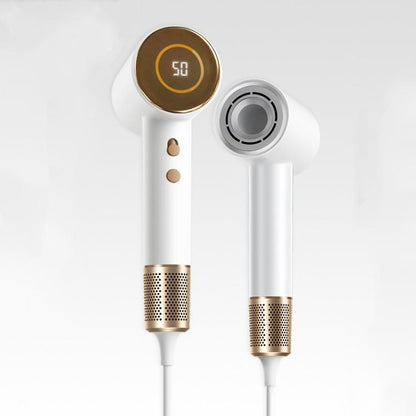 D3 110000 High Speed Smart Constant Temperature Negative Ion Hair Dryer, Color: US Plug White by bashfashion