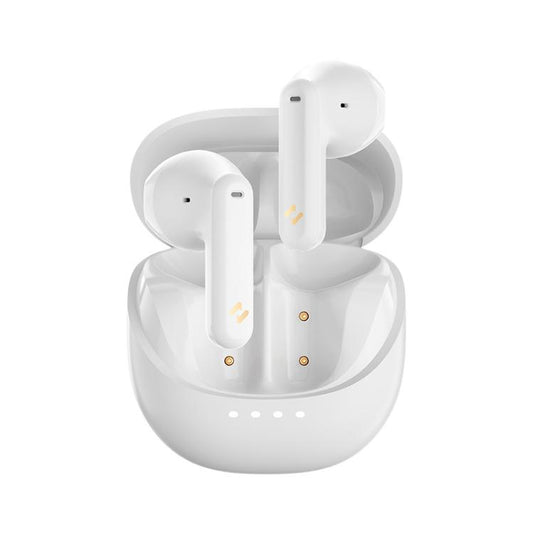 Havit E9 Semi-In-Ear ENC Noise Reduction Wireless Bluetooth Earphones, Color: White-Standard Edition by Havit