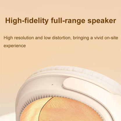 Havit H630BT Foldable Wireless Bluetooth Headset Music and Gaming Headset(Cream-color) by Havit