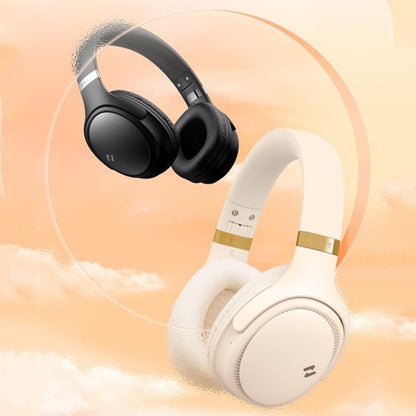 Havit H630BT Foldable Wireless Bluetooth Headset Music and Gaming Headset(Cream-color) by Havit