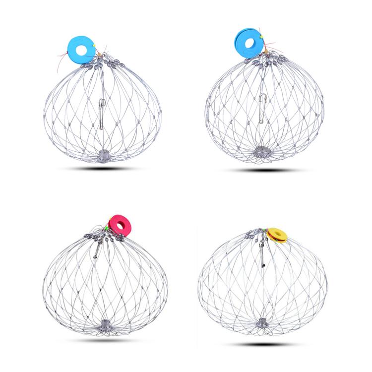 Diameter 62cm/20 Strands Automatically Retractable Crab Cage Wire Crab Opening And Closing Cage by bashfashion
