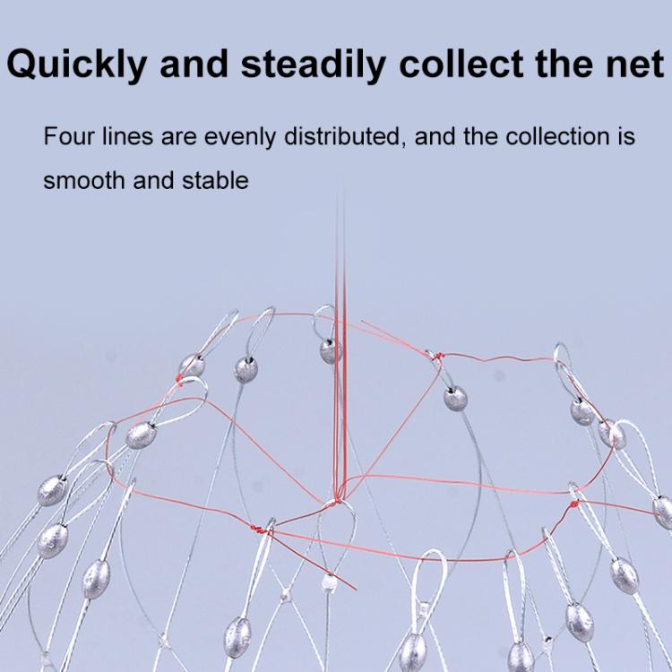 Diameter 62cm/20 Strands Automatically Retractable Crab Cage Wire Crab Opening And Closing Cage by bashfashion