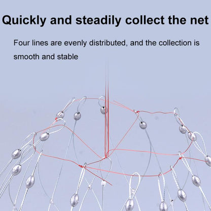 Diameter 62cm/20 Strands Automatically Retractable Crab Cage Wire Crab Opening And Closing Cage by bashfashion