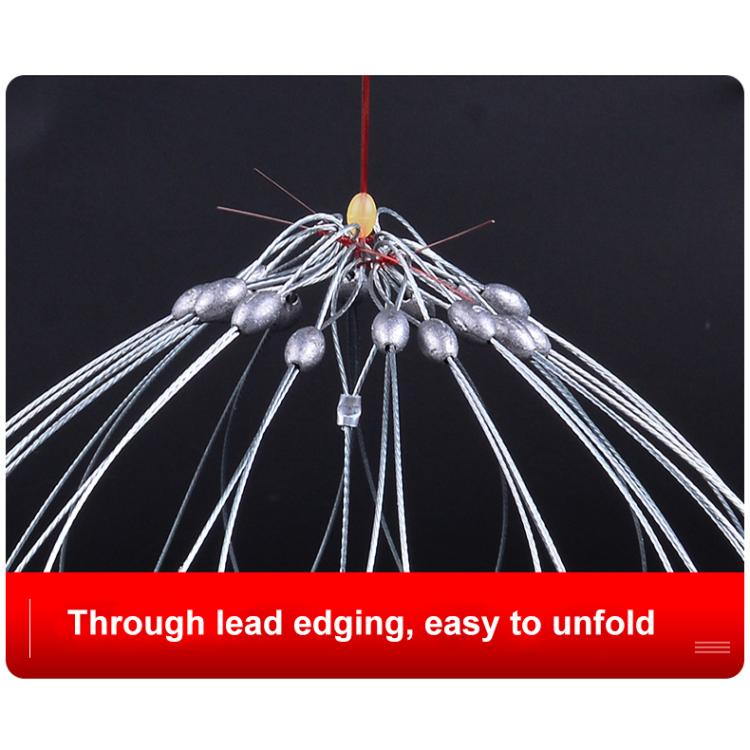 Diameter 62cm/20 Strands Automatically Retractable Crab Cage Wire Crab Opening And Closing Cage by bashfashion
