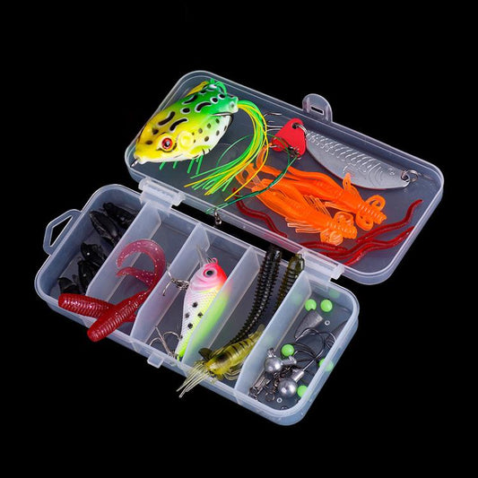 35-in-1 Outdoor Fishing Gear Bionic Bait Luya Sequin Bait Set by bashfashion