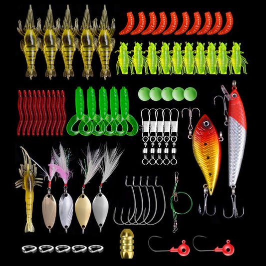 73-in-1 Outdoor Fishing Gear Bionic Bait Luya Sequin Bait Set by bashfashion