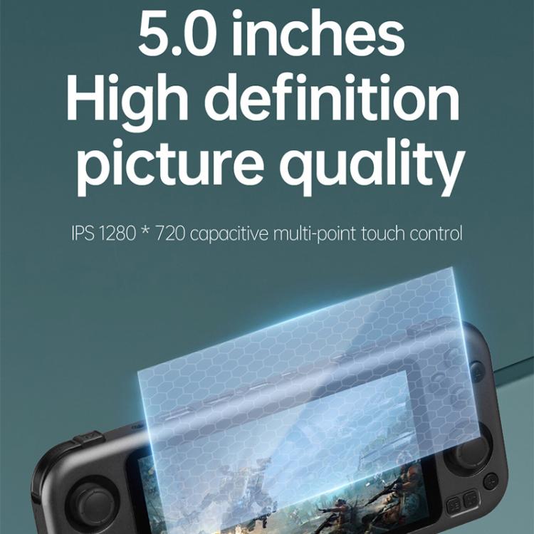 CB408 4.7-inch Touch Screen Handheld Game Console Supports WiFi Android 11 +Linux System 64G(Blue) by bashfashion