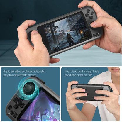 CB408 4.7-inch Touch Screen Handheld Game Console Supports WiFi Android 11 +Linux System 64G(Blue) by bashfashion