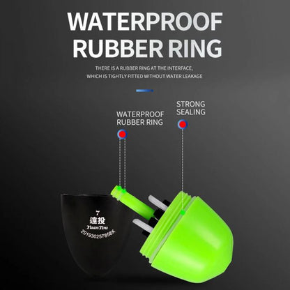 Electronic Luminous Float For Night Fishing Sea Fishing ABS Anti-Fall Float, Size: 10(Green) by bashfashion