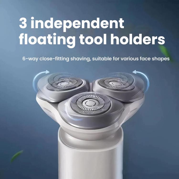 For Xiaomi Mijia Electric Shaver S101 Blade Accessories(Milky White) by bashfashion