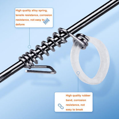 10pcs /Box Crooked Mouth Barbed Sea Fishing Hook Lure Fishing Hanging Shrimp Hook(5/0) by bashfashion