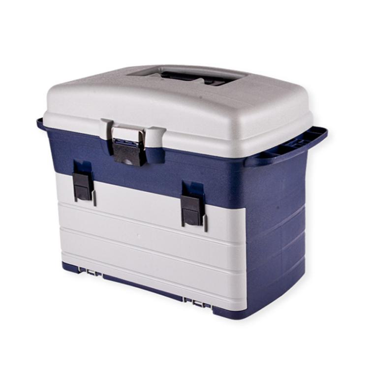 Large Capacity Ultra-light Lure Fishing Box Lure Bait Sequin Storage Box(Blue Gray) by bashfashion