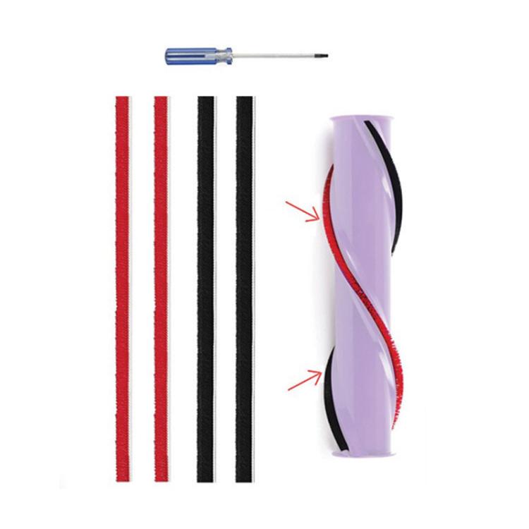 1set 571 Wide Rolling Brush Plush Strips For Dyson Vacuum Cleaner V7 / V8 / V10 / V11 Direct Drive Brush Head by bashfashion