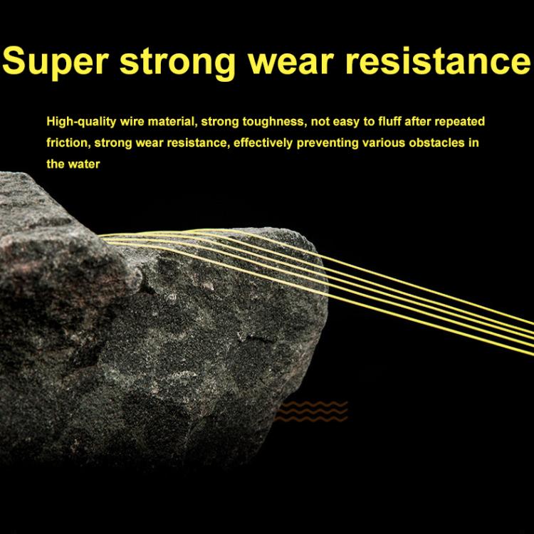 Meirenyu 500m Semi-floating Rocky Fishing Line Wear-resistant Lure Nylon Fishing Line, Size: 7.0(Orange) by Meirenyu