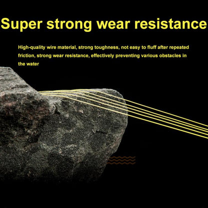 Meirenyu 500m Semi-floating Rocky Fishing Line Wear-resistant Lure Nylon Fishing Line, Size: 7.0(Orange) by Meirenyu