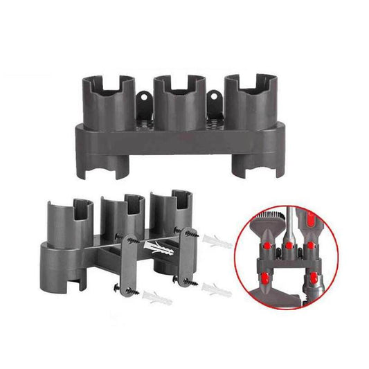 Cleaning Brush Head Hanger Bracket for Dyson V7 V8 V10 V11 V15 Vacuum Cleaner(Gray) by bashfashion