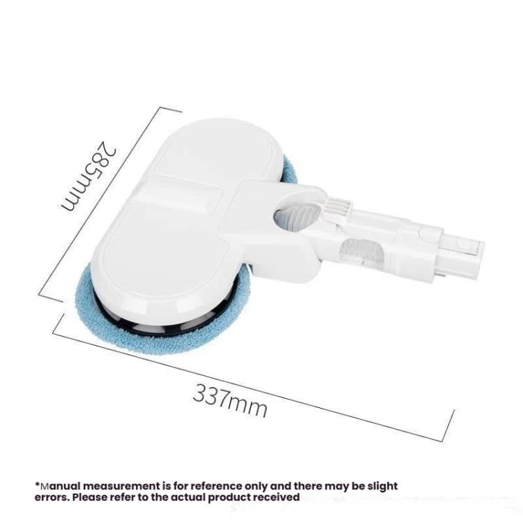 Electric Mop Head With Water Tank for Xiaomi Dreame / Dyson Handheld Vacuum Cleaner Narrow 6 Gray Rags by bashfashion