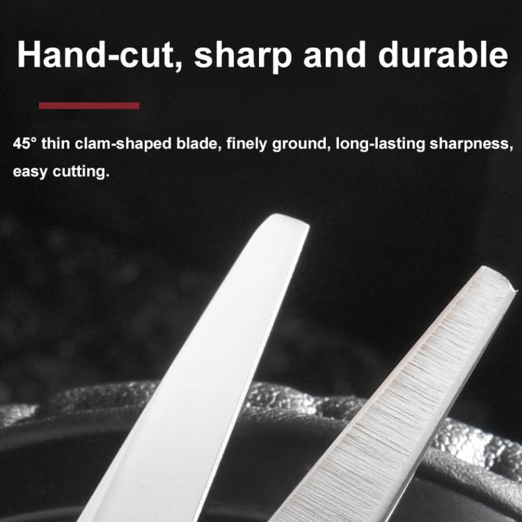 Stainless Steel Haircutting Scissors Set Hair Cutting Tools, Spec: 9-in-1 Black Gold by bashfashion