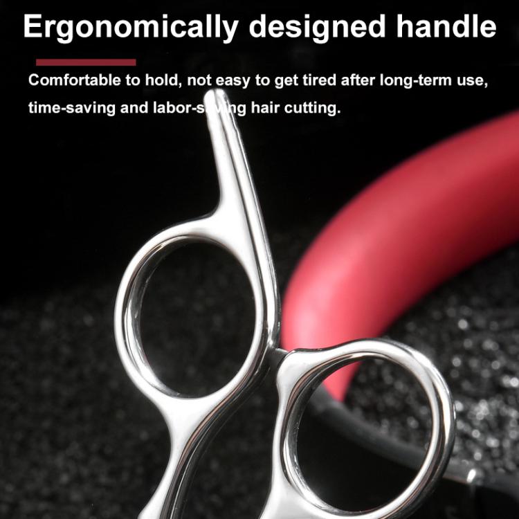Stainless Steel Haircutting Scissors Set Hair Cutting Tools, Spec: 8-in-1 Half-gold by bashfashion