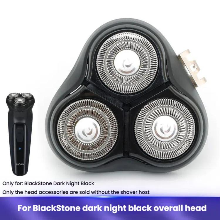 For Xiaomi Youpin Enchen BlackStone Electric Shaving Razor Replacement Blade Head(Black) by bashfashion