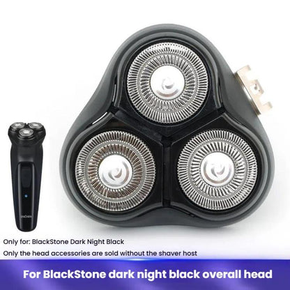 For Xiaomi Youpin Enchen BlackStone Electric Shaving Razor Replacement Blade Head(Black) by bashfashion