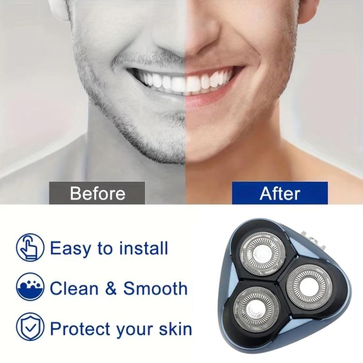 For FLYCO FS311 Whole Head Shaving Razor Blade Head Accessories Replacement Parts by bashfashion