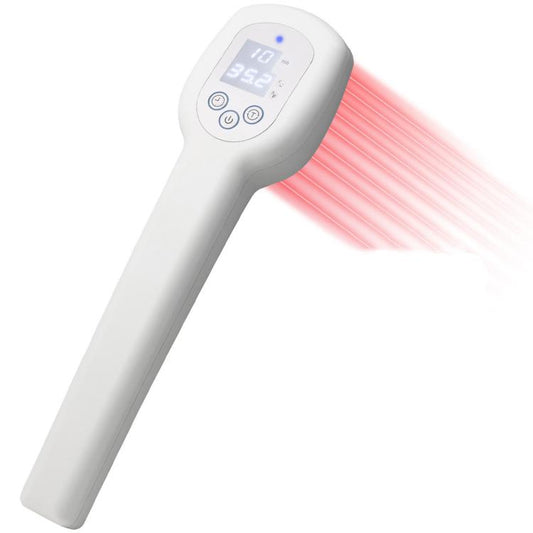 Home Full Body Pain Relief Infrared Physiotherapy Device with APP(White) by bashfashion