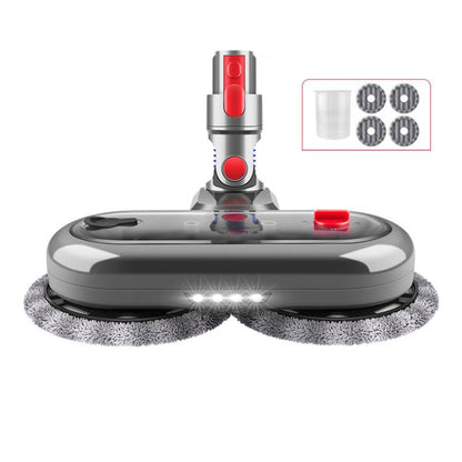 Electric Mop Head Attachment For Dyson V15 / V11 / V10 / V7 / V8 Vacuum Cleaner With 4 Rags by bashfashion