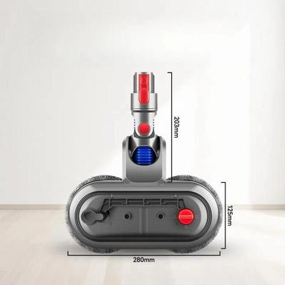 Electric Mop Head Attachment For Dyson V15 / V11 / V10 / V7 / V8 Vacuum Cleaner With 4 Rags by bashfashion