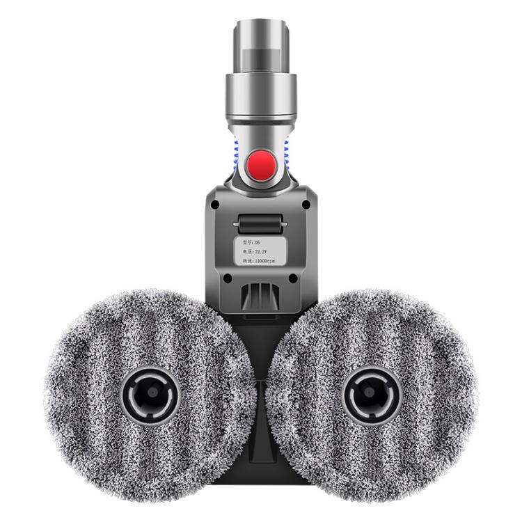 Electric Mop Head Attachment For Dyson V15 / V11 / V10 / V7 / V8 Vacuum Cleaner With 4 Rags by bashfashion