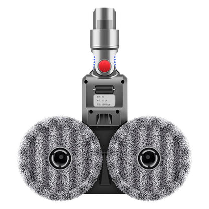 Electric Mop Head Attachment For Dyson V15 / V11 / V10 / V7 / V8 Vacuum Cleaner With 4 Rags by bashfashion