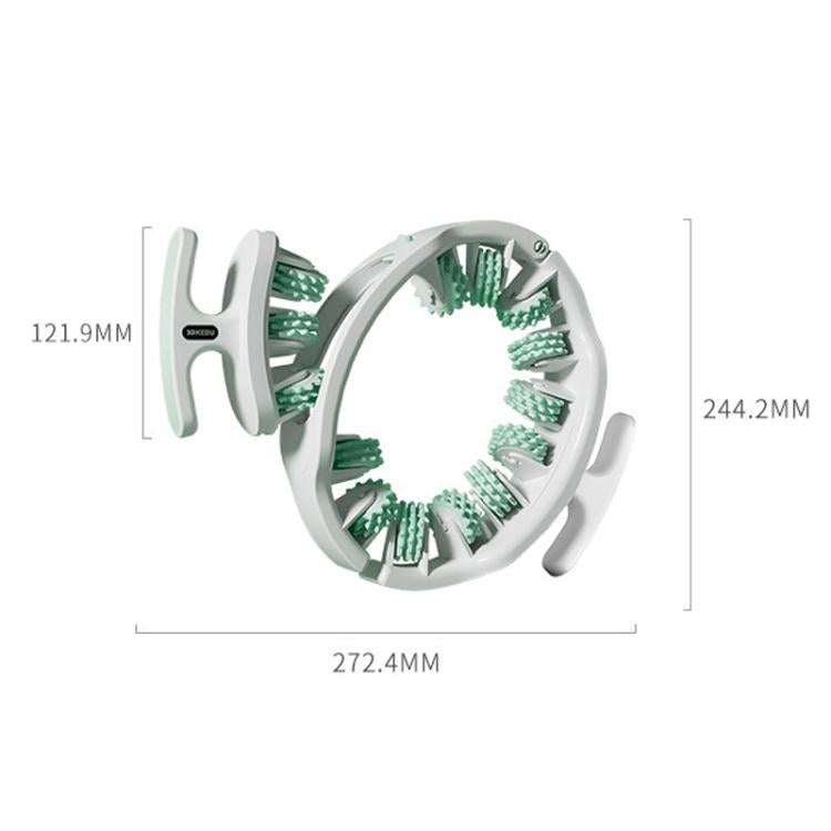 KEDU Leg Roller Massager Slimming Leg Roller Inner Thigh Calf Muscle Relaxation Trainer Manual Massager(Brick Red) by KEDU