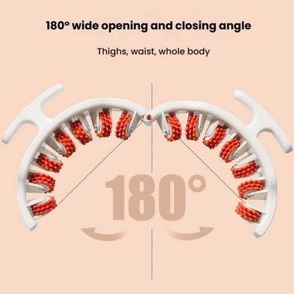 KEDU Leg Roller Massager Slimming Leg Roller Inner Thigh Calf Muscle Relaxation Trainer Manual Massager(Brick Red) by KEDU