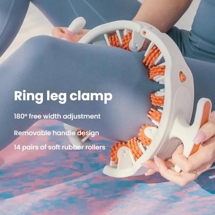 KEDU Leg Roller Massager Slimming Leg Roller Inner Thigh Calf Muscle Relaxation Trainer Manual Massager(Brick Red) by KEDU