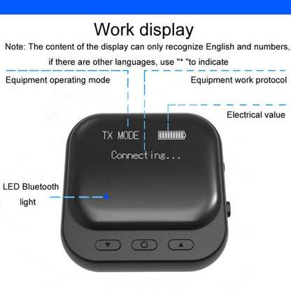 TR82 Bluetooth 5.2 Display Receiver Transmit And Receive 2 In 1 Adapter by bashfashion