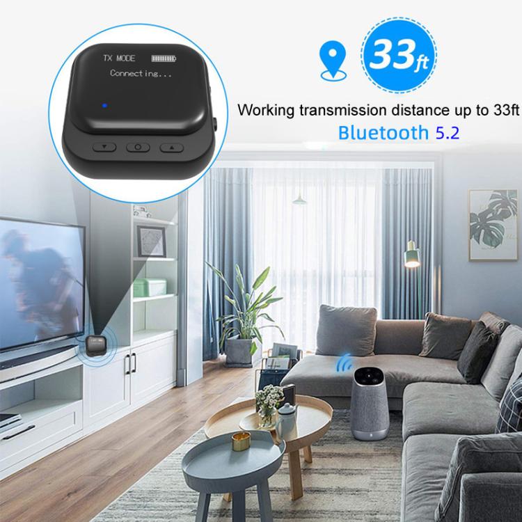 TR82 Bluetooth 5.2 Display Receiver Transmit And Receive 2 In 1 Adapter by bashfashion