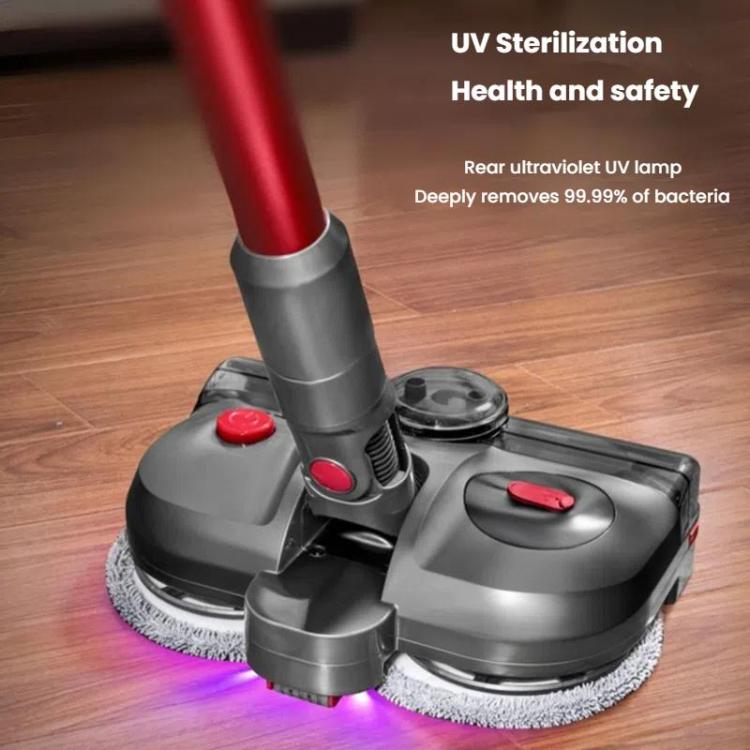 For Dyson V12 Slim / V10 Slim 4-In-1 Electric Mop Head With UV Sterilizer Light And Water Tank by bashfashion