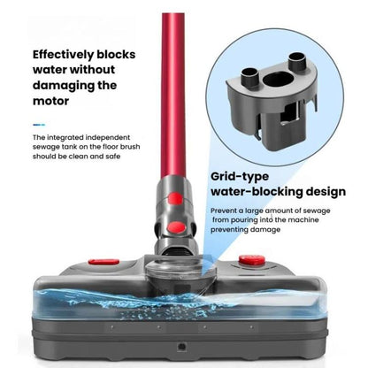 For Dyson V12 Slim / V10 Slim 4-In-1 Electric Mop Head With UV Sterilizer Light And Water Tank by bashfashion