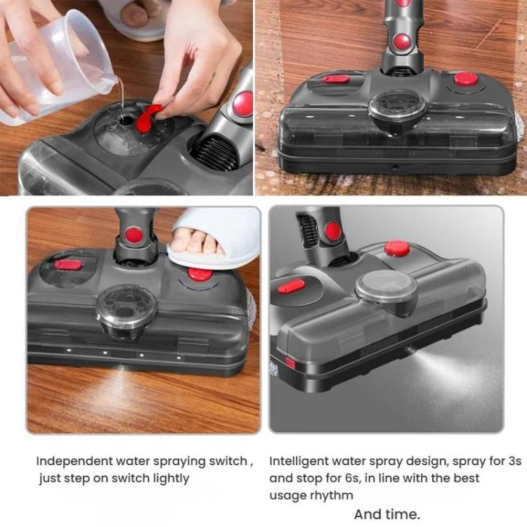 For Dyson V7 / V8 / V10 / V11 4-In-1 Electric Mop Head With UV Sterilizer Light And Water Tank by bashfashion