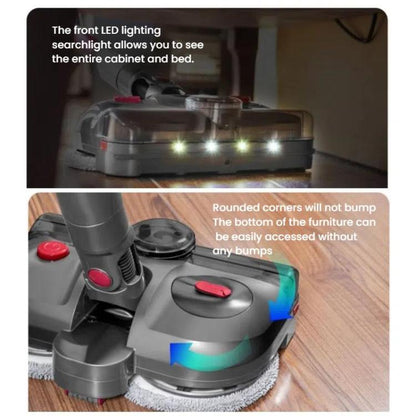 For Dyson V12 Slim / V10 Slim 4-In-1 Electric Mop Head With UV Sterilizer Light And Water Tank by bashfashion