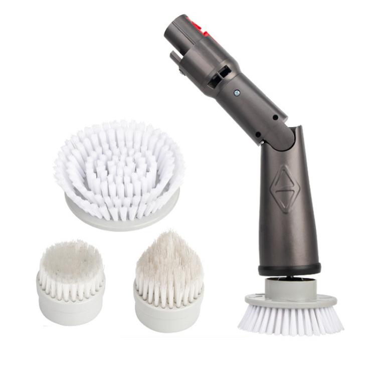 Cleaning Brush Attachment Set For Dyson V11 / V10 / V8 / V7 Hard Bristle Bathtub Floor Brush by bashfashion
